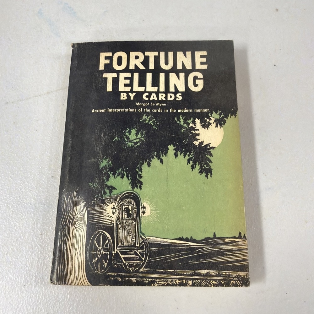 1942 Fortune Telling by Cards Margot L Myne Paperback